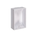 Caja de montaje color blanco para botones de emergencia sti