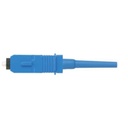 Conector de fibra óptica sc simplex opticam, monomodo 9/125 os2, pre-pulido, color azul