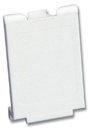 Inserto ciego para placas de pared max y 10g max, color negro, bolsa con 10 piezas