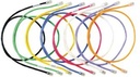 Cable de parcheo utp cat6a, cm/lszh, diámetro reducido (28awg), color rojo, 5ft