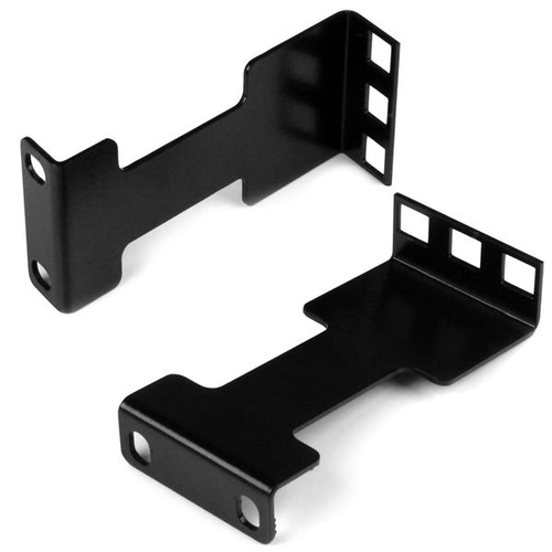 Juego adaptador de profundidad de riel para racks 1u   .