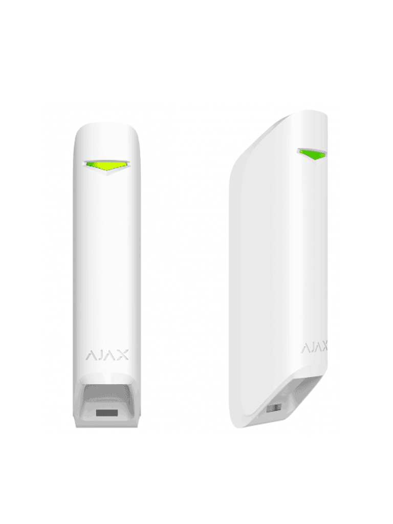Ajax motionprotect curtain w - detector de movimiento de ángulo estrecho para uso en interiores. color blanco