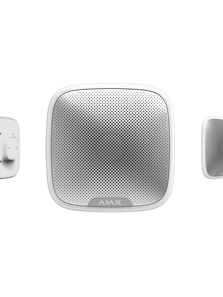 Ajax streetsiren  w- sirena exterior reforzada inalámbrica