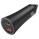 Cargador de coche xiaomi carga rápida 37w doble puerto color negro