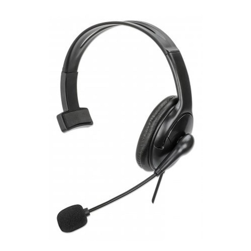 [ELE34622] Monoaural Con Micrófono Manhattan 180849 Alámbrico USB-A