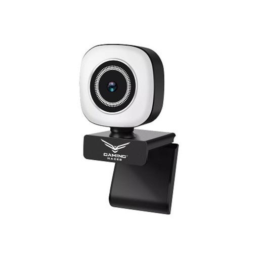 [ELE34650] Cámara Web NACEB NA-0958 1080P 30FPs Con Micrófono Y Luz LED Full HD