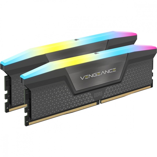 [SNR86716] Kit Memoria RAM Corsair Vengeance RGB DDR5 5200MHz 64GB 2x32GB CL40