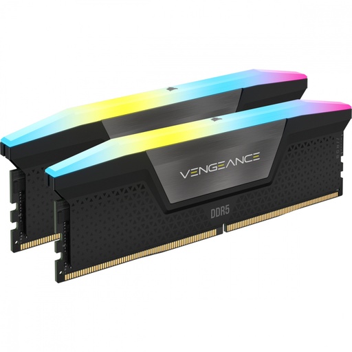 Kit Memoria RAM Corsair Vengeance RGB DDR5 5600MHz 32GB 2x16GB CL36 XMP