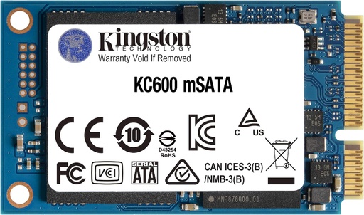 [SNR86739] Unidad SSD Kingston KC600 512GB SATA III mSATA