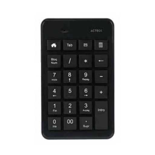 [KNM181627] Teclado Numérico Acteck AC-934176 Inspire Pad TN450 Inalámbrico Bluetooth