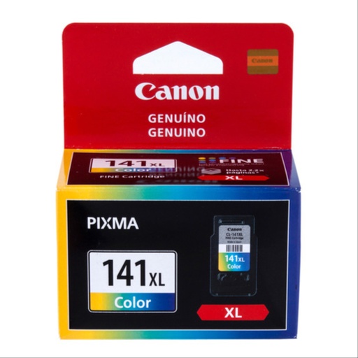 [PRI5517] Cartucho De Tinta Canon Cian Magenta Amarillo Modelo CL-141 XL