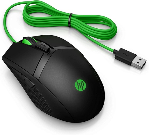 [ACC702085] Mouse Gamer HP Óptico Pavilion Gaming 300 Alámbrico USB-A 5000DPI