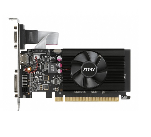 [ACC702088] Tarjeta de Video MSI NVIDIA GeForce GT710 2GB DDR3 PCIe HDMI DVI VGA
