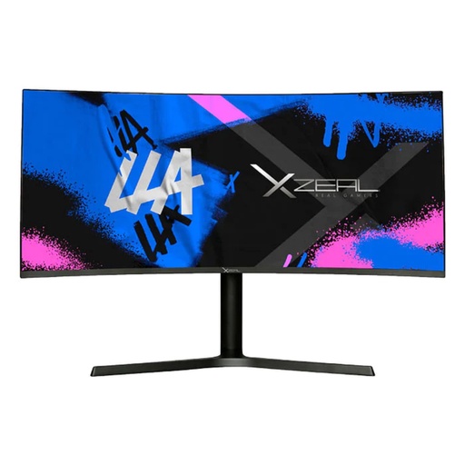 [MNS37478] Monitor Gamer Curvo XZEAL XZ-6010 LED 34" Quad HD FreeSync 100Hz HDMI
