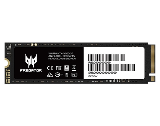 [SSD420] Unidad SSD Acer GM7 NVMe 512GB PCI Express 4.0 M.2