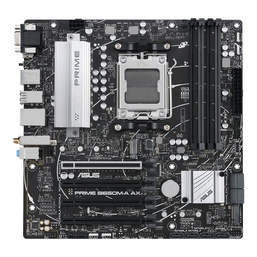 [MOB70251] Tarjeta Madre ASUS PRIME B650M-A AX II AM5 DDR5 MATX HDMI DisplayPort VGA