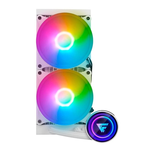 [COO100099] Enfriamiento Liquido Para CPU Game Factor LQG601 2x 120mm 2550RPM