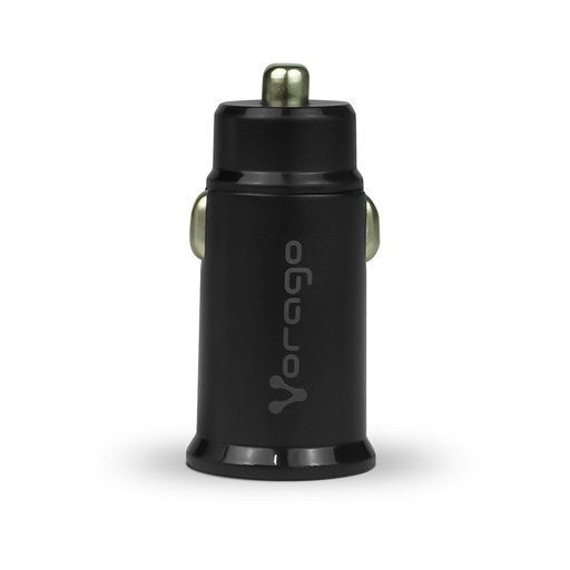 [ACC702130] Cargador para auto vorago tipo c 20w/usb a carga rapida 3.0 au-305-bk