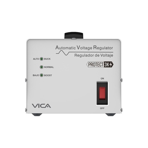 [POW53290] Regulador Vica Protect 3K 1800W 3000VA Entrada 120V 4 Contactos