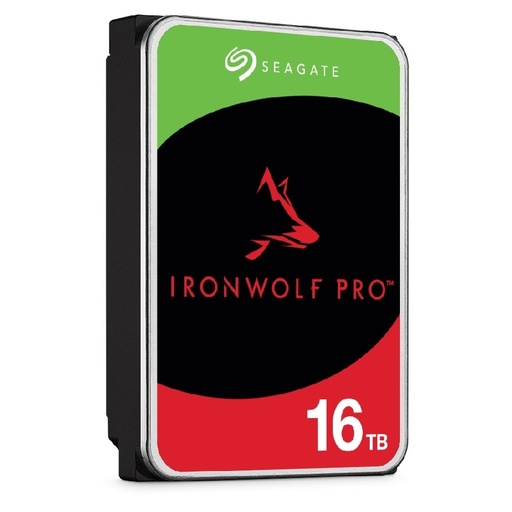 [SNR86832] Disco duro interno seagate 16tb 3.5 st16000nt001 7200rpm ironwolf pro
