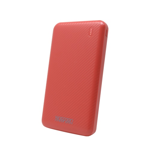 [ACC702146] Batería Portátil Recargable Necnon NPW-10FC Power Bank de 10,000 mAh Color Rojo