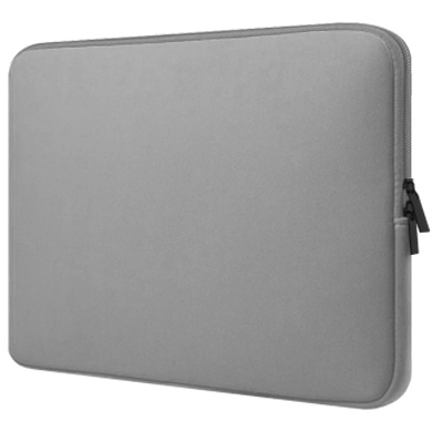 [OFF620] Funda brobotix de neopreno para laptop 15.6 pulgadas, color gris