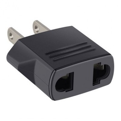[ACC702175] Adaptador brobotix de corriente europeo a americano, negro