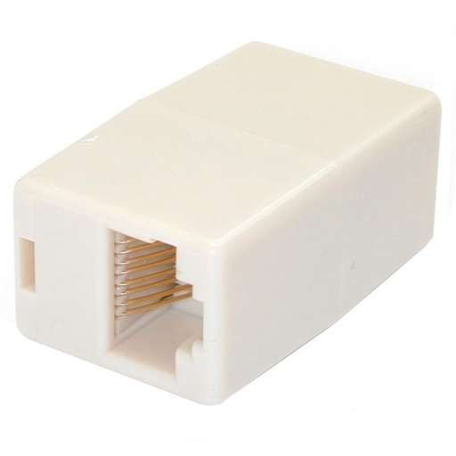 [NET6548] Caja de empalme acoplador cable cat5 ethernet utp - 2x hembra rj45 - beige - startech.com mod. rj45coupler