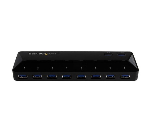 [ACC702243] Hub StarTech USB 3.0 10 Puertos USB 3.0 5000 Mbit/s Negro