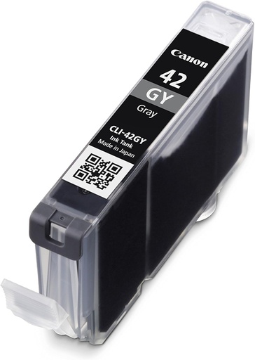 [PRI5556] Tanque De Tinta Canon CLI-42GY Gris Para PIXMA PRO-100 Rinde 350 Páginas