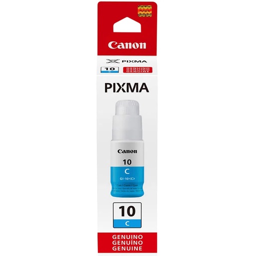[PRI5583] Tanque De Tinta Canon GI-10 Cian 70ml