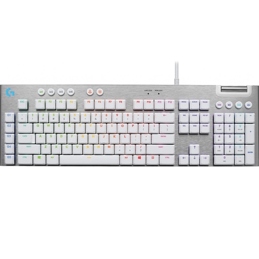 [KNM181672] Teclado Mecánico Gamer Logitech G815 RGB Switch GL Táctil Alámbrico Inglés