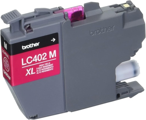 [PRI5586] Cartucho De Tinta Brother LC402XLMS Alto Rendimiento Magenta Rinde 1500 Páginas