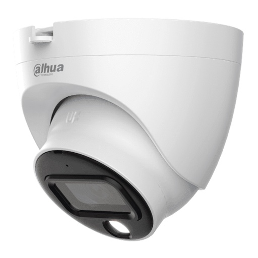 [SEC96001] Cámara CCTV Domo Full Color Para Exteriores Dahua DH-HAC-HDW1209TLQN-A-LED Alámbrico 1920x1080 Píxeles Día/Noche