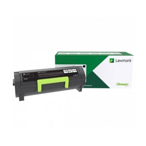 [PRI5598] Tóner Lexmark 55B4H00 Programa Retorno Alto Rendimiento Negro Rinde 15.000 Páginas