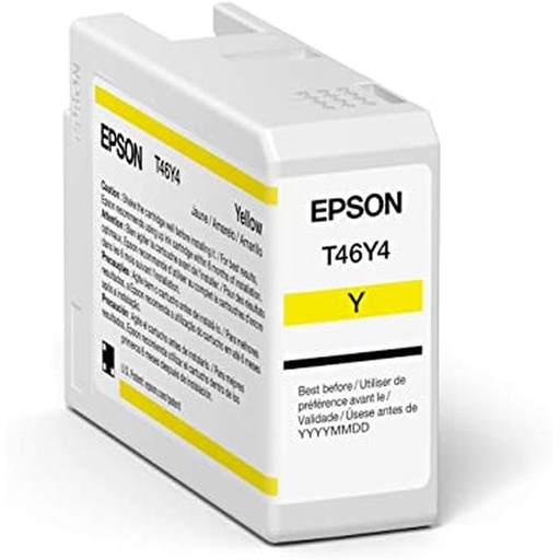 [PRI5606] Cartucho epson modelo t46y amarillo, para p900 (50 ml)
