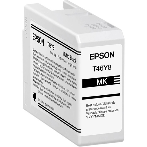 [PRI5607] Cartucho De Tinta Epson UltraChrome Pro10 T46Y Negro Mate 50ml 