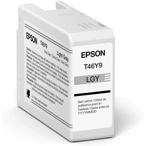 [PRI5610] Cartucho epson modelo t46y gris light, para p900 (50 ml)