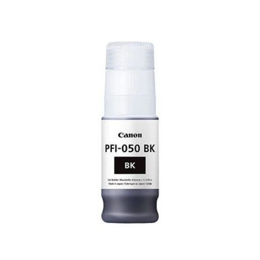 [PRI5616] Tanque De Tinta Canon PFI-050 Negro 70ml Para imagePROGRAF TC-20