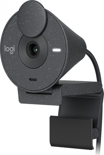 [SEC96028] Webcam Logitech Brio 300 2MP 1920x1080 Pixeles USB-C