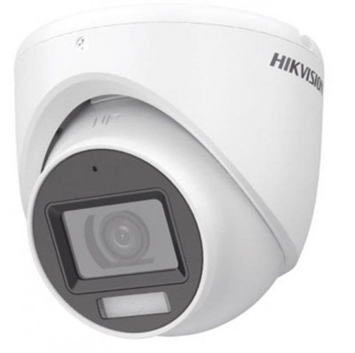 [SEC96043] Camara de vigilancia tipo domo hikvision ds-2ce76d0t-lmfs, lente 2.8mm, 2mp, metalica, ip67, 1920x1080 pixeles, vision nocturna,