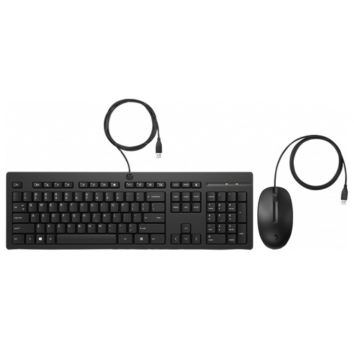 [KNM181684] Kit De Teclado Y Mouse HP 225 Alámbrico USB-A Inglés