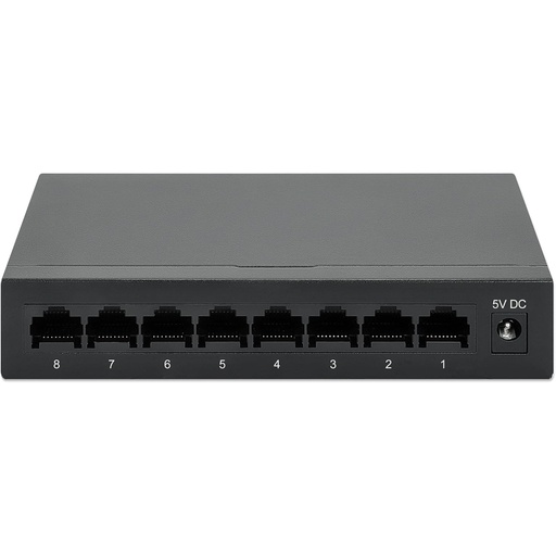 [NET6574] Switch Intellinet Gigabit Ethernet 530347 8 Puertos 10/100/1000Mbps 4096 Entradas No Administrable 