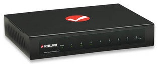 [NET6574] Switch intellinet gigabit 8 ptos metal escritorio 530347