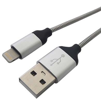 [ACC702344] Cable brobotix lightning, acero inoxidable, 1.0 m