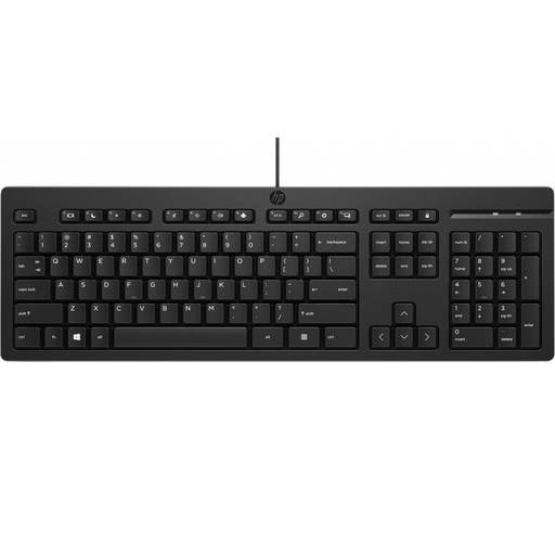 [KNM181704] Teclado De Membrana HP 266C9AA 125 Alámbrico USB Español