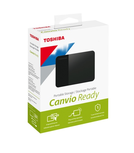 [SNR86925] Disco Duro Externo Toshiba Canvio Ready 2.5" 1TB USB 3.0 Negro para MAC