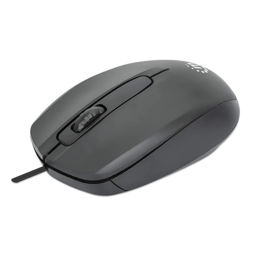 [KNM181740] Mouse Óptico Manhattan 190190 Comfort II Alámbrico USB-A 1000DPI
