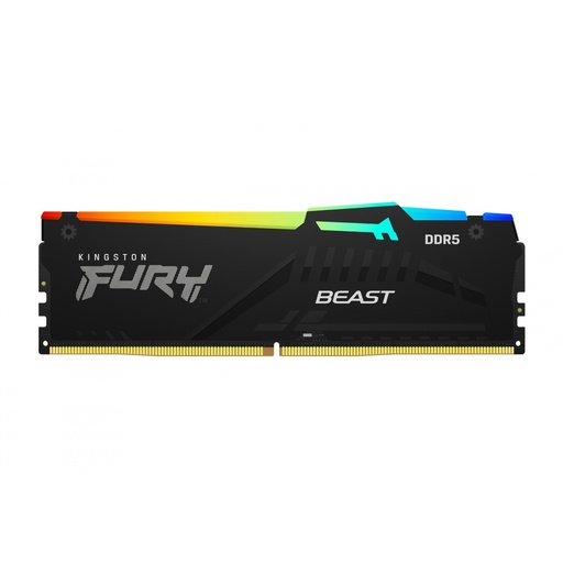 [SNR86948] Memoria RAM Kingston FURY Beast RGB DDR5 5200MHz 32GB Non-ECC CL40 XMP
