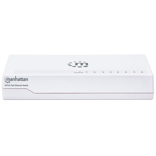 [NET6599] Switch 8 ptos fast ethernet 10/100 mbps p/escritorio manhattan 560689